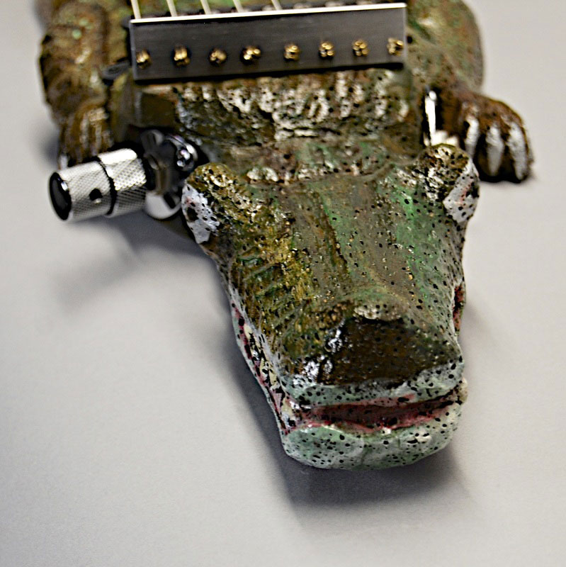 button - photo of alligator lap steel #1